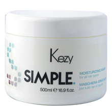 Kezy Moisturizing mask Увлажняющая маска для волос 500 мл