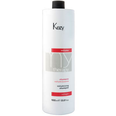 Kezy Volumizing shampoo Шампунь для придания объема с морским коллагеном 1000 мл